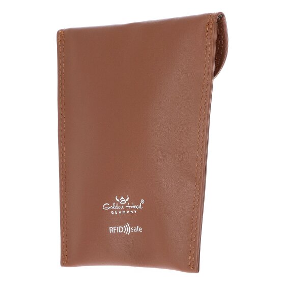 Golden Head Skórzane etui na klucze Polo RFID 8 cm