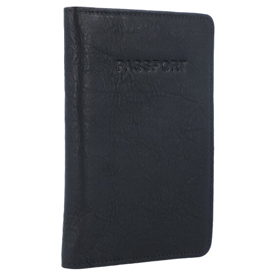 Burkely Skórzane etui na paszport RFID Antique Avery 10 cm