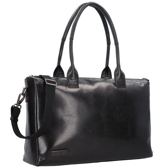 Plevier Rock Copal Torba na ramię Skórzany 44 cm Komora na laptopa