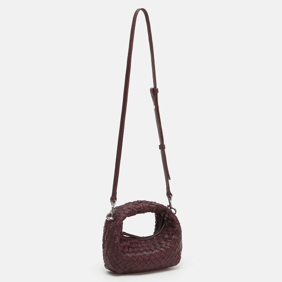 LES VISIONNAIRES Greta Micro weave Torba Skóra 20 cm