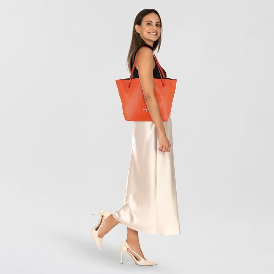 Patrizia Pepe Shopper Bag Skórzany 30 cm