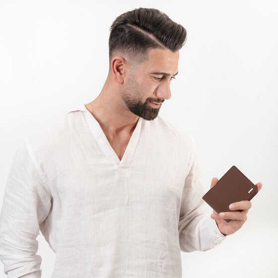 Redolz Portfel Leather Essentials QF RFID skóra 11,5 cm