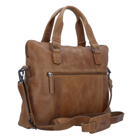 Greenland Nature Lekka Teczka Skórzana 38 cm Komora na laptopa