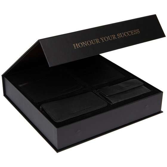 The Chesterfield Brand Zestaw upominkowy 4-częściowy portfel skórzany 12 cm