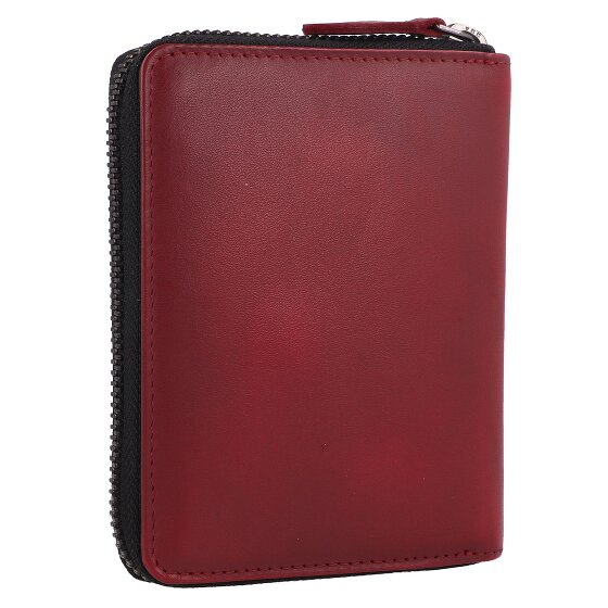 Greenburry Destressed Portfel Ochrona RFID Skórzany 13 cm