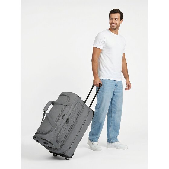 Redolz Torba podróżna na 2 kółkach Duffle Essentials 55 cm M z klapą rozporową
