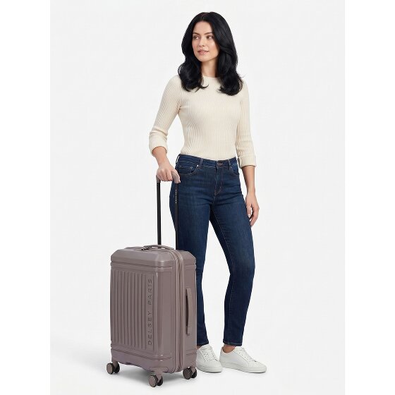Delsey Paris Lutece 4 kółka Walizka kabinowa 55 cm z funkcją poszerzenia