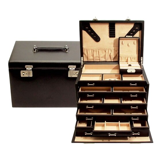 Windrose Ambiance Pudełko na biżuterię Skórzany 33 cm