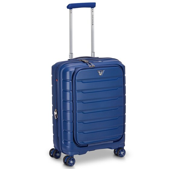 Roncato B-Flying 4 kółka Walizka biznesowy 55 cm Komora na laptopa z plisą rozprężną