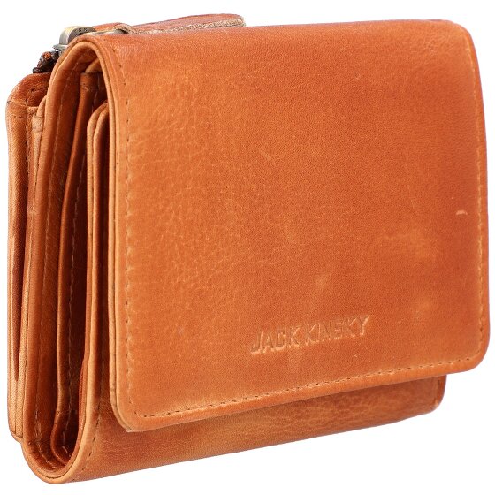 Jack Kinsky Portfel Nassau RFID Skóra 11 cm