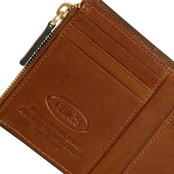 Bric's Volterra Portfel Ochrona RFID Skórzany 11 cm