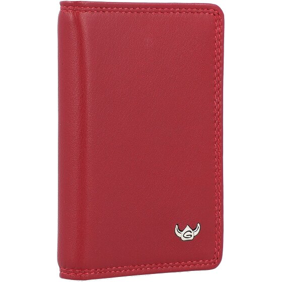 Golden Head Polo Skórzane etui na karty kredytowe RFID 7 cm