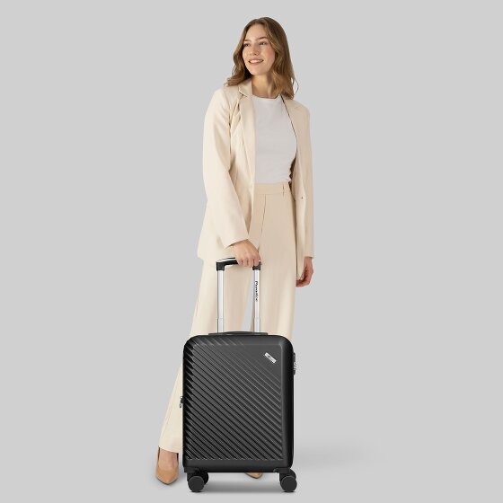 Check.In Paradise 2.0 4 kółka Walizka kabinowy S 55 cm z plisą rozprężną
