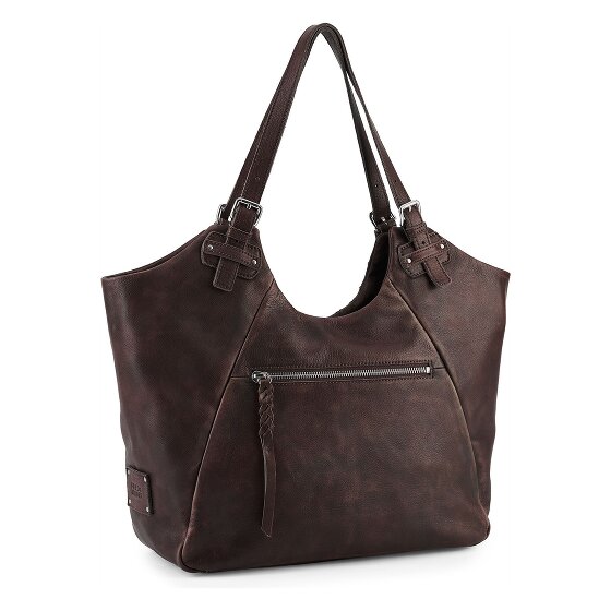 FredsBruder Calm Weave Shopper Bag Skóra 45 cm