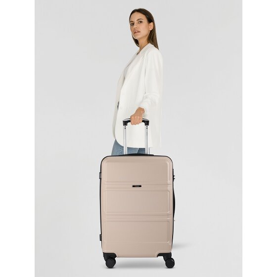 Benzi 5739 4 kółka Walizka M 66 cm