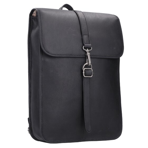 Castelijn & Beerens Skórzany plecak Carisma RFID z przegrodą na laptopa 41 cm