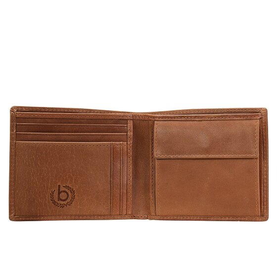 bugatti Skórzany portfel Volo 11 cm