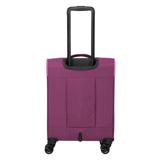 Travelite Corsiica 4 kółka Walizka kabinowy S 55 cm z plisą rozprężną