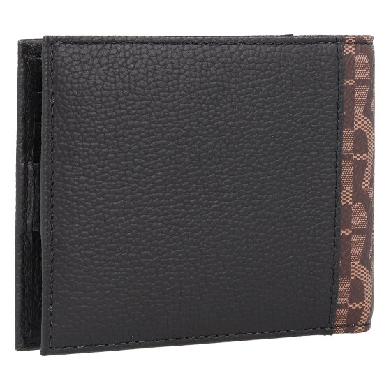 AIGNER Skórzany portfel z logo RFID 11 cm