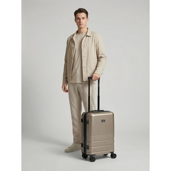 camel active Hanoi 4 kółka Walizka kabinowy S 55 cm z plisą rozprężną