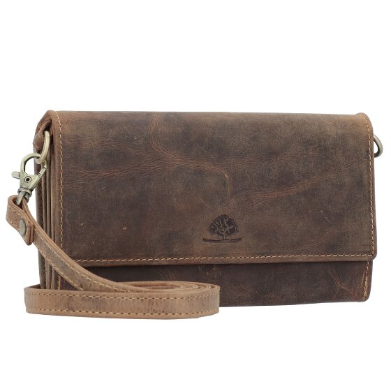 Greenburry Vintage Kopertówka Ochrona RFID Skórzany 20 cm