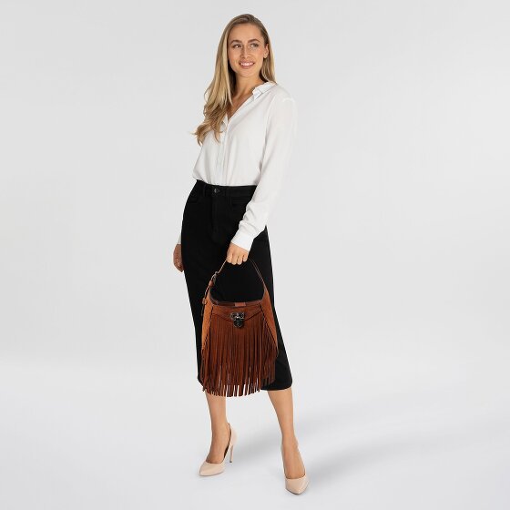 Lauren Ralph Lauren Tanner Torba na ramię Skórzany 20.5 cm