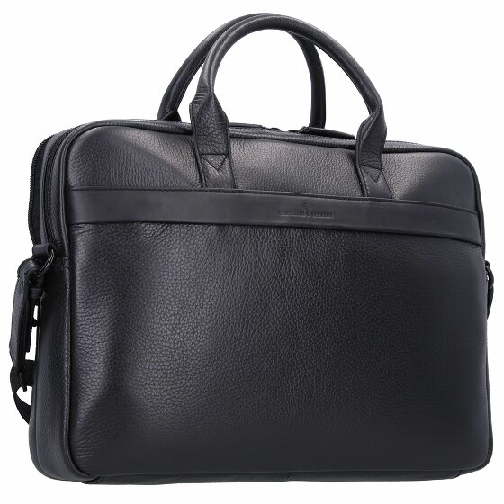 Castelijn & Beerens Alpha Briefcase RFID Leather 41 cm Komora na laptopa