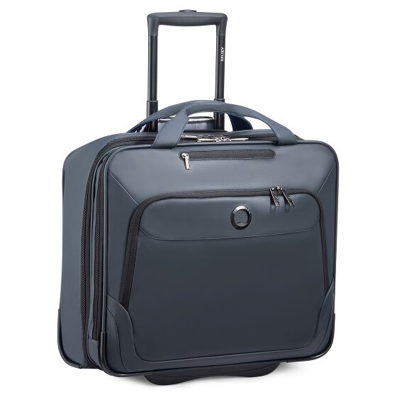 Delsey Paris 2-kołowy wózek biznesowy Parvis Plus z przegrodą na laptopa 38 cm