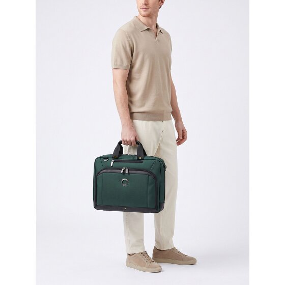 Delsey Paris DLC Pro Teczka Ochrona RFID 40 cm Komora na laptopa
