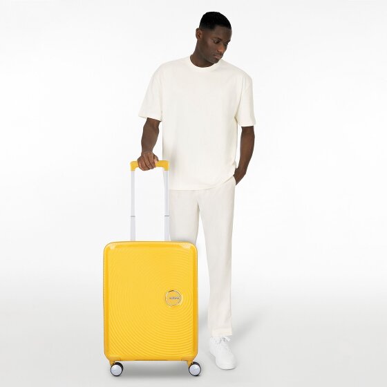 American Tourister Soundbox 4 kółka Walizka kabinowa 55 cm z funkcją poszerzenia