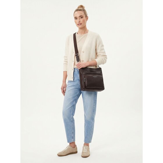 Mandarina Duck Mellow Leather Torba na ramię Skóra 30 cm