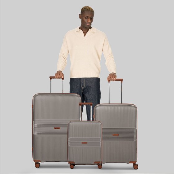 Farmhood Eco Edition 02 4 kółka Zestaw walizek 3-części z plisą rozprężną