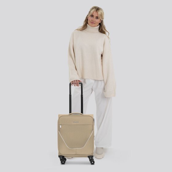 Stratic taska 4-kołowy wózek kabinowy S 55 cm z plisą poszerzającą