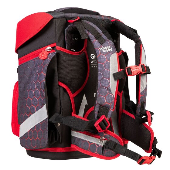 School-Mood Champion Maxx Pro Mila Zestaw tornistra 7-części