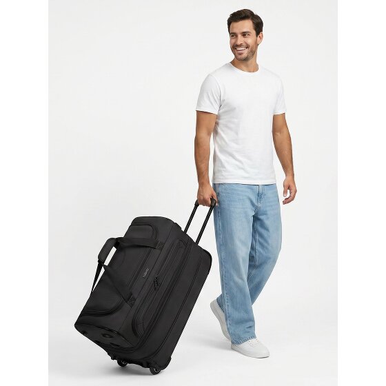 Redolz Torba podróżna na 2 kółkach Duffle Essentials 55 cm M z klapą rozporową
