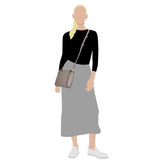 Kate Spade New York Skórzana torba na ramię Knott 23 cm