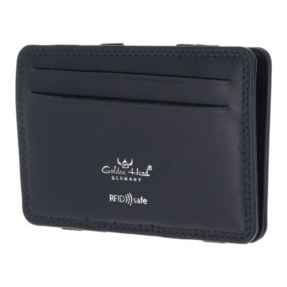 Golden Head Polo Etui na karty kredytowe Ochrona RFID Skóra 7.5 cm