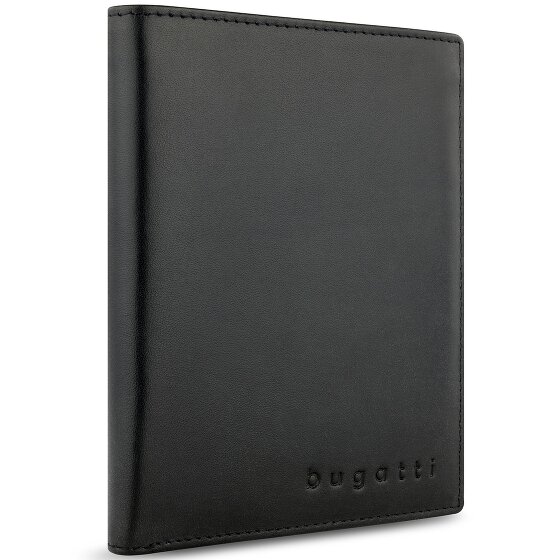 bugatti Super Slim Portfel Ochrona RFID Skórzany 10 cm