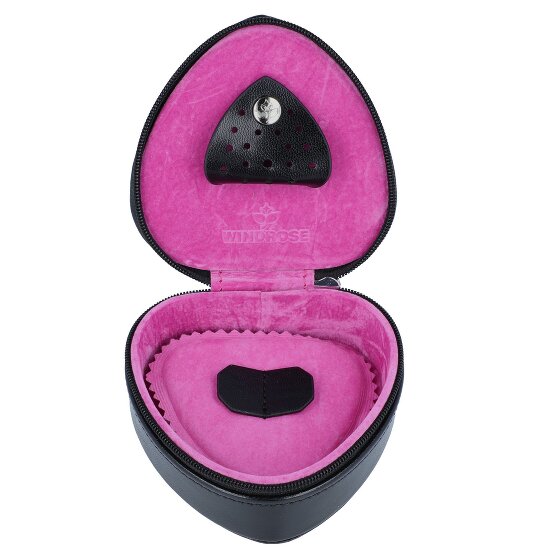 Windrose Merino Moda Leather Jewellery Box 9 cm