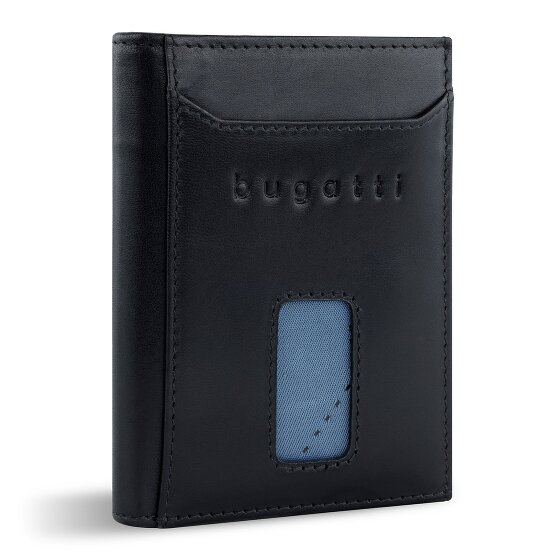 bugatti Secure Slim Portfel Ochrona RFID Skórzany 8 cm