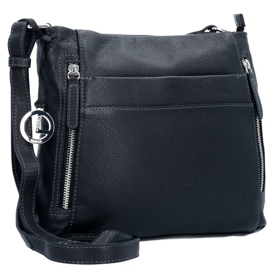 L.Credi Skórzana torba na ramię Sabrina 26 cm