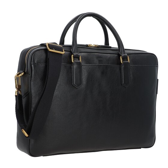 Fossil Asher Teczka Skórzany 40 cm Komora na laptopa