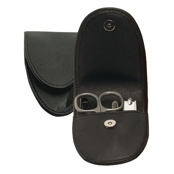 Windrose Nappa Pudełko na biżuterię Skórzany 5.5 cm