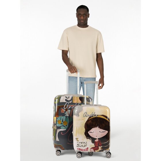 Anekke Muse 4 kółka Zestaw walizek 2-części z plisą rozprężną