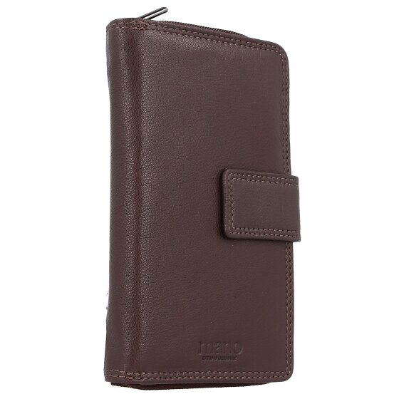 mano Donna Giulia Portfel skórzany 10,5 cm