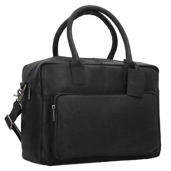 Burkely Vintage Mitch Briefcase Leather 39 cm Komora na laptopa