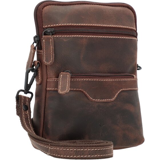 Jack Kinsky Skórzana torba na ramię Baltimore 11 16 cm