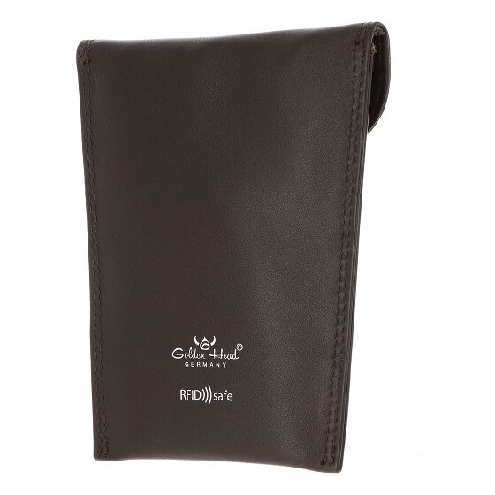 Golden Head Skórzane etui na klucze Polo RFID 8 cm
