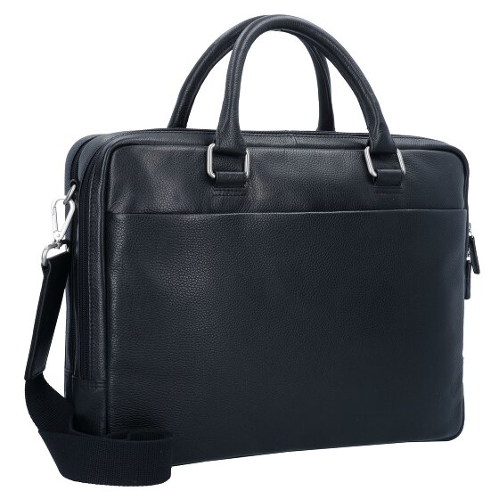 Leonhard Heyden Berlin Briefcase Leather 39 cm Komora na laptopa
