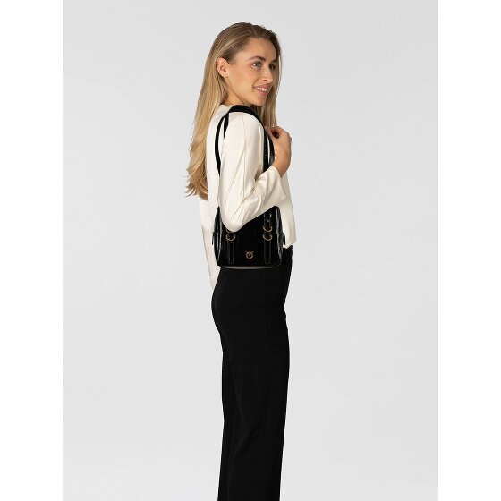 PINKO Cubic Mini Torba Torba na ramię Skórzany 16 cm
